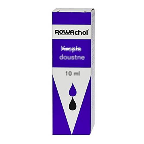 Rowachol Drops 20ml (2 * 10ml). Made in Austria/Germany. Polish Distribution, Polish Language.