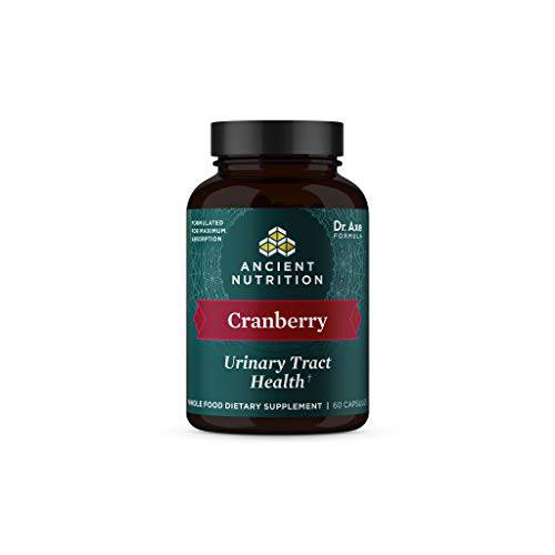 Ancient Nutrition Cranberry Pills for Women, Fermented Cranberry, Juniper Berry and Bayberry Leaf for Urinary Tract Health‚ Paleo and Keto Friendly, 60 Capsules