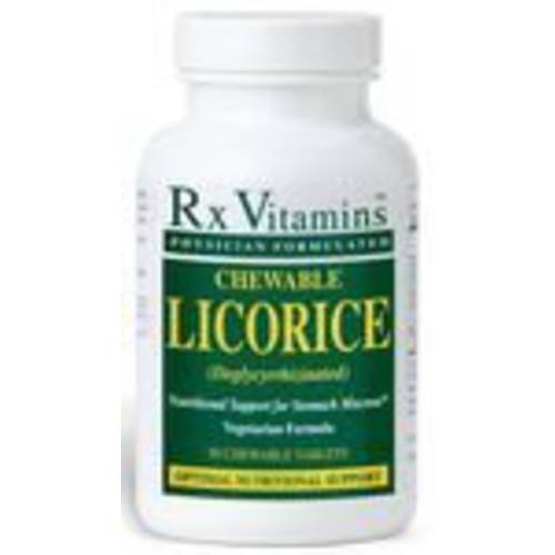 Licorice DGL from Rx Vitamins 90 chewable tabs