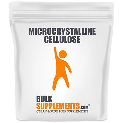 BulkSupplements.com Microcrystalline Cellulose Powder - MCC Powder - Microcrystalline Cellulose Food Grade - Anti-Caking Agent and Emulsifier - Thickening Agent (250 Grams - 8.8 oz)