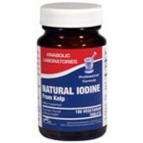 Anabolic Laboratories - Iodine from Kelp - Natural, 100 Count