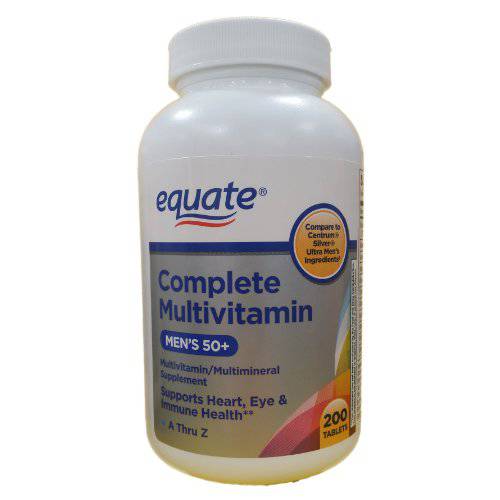 Equate - Complete Ultra Men’s Health, 200 Tablets