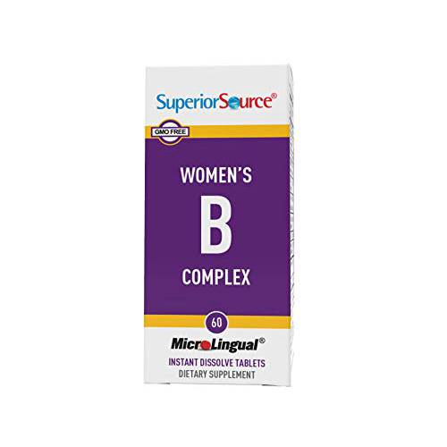 Superior Source Womens B Complex w/B12/F. Acid (60 Tablets)