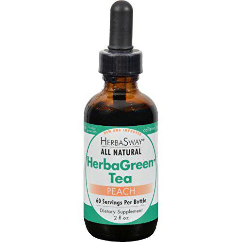 Herba Sway - Herbagreen Tea Peach, 2 fl oz liquid