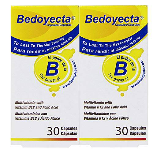 Bedoyecta Multivitamin, 30 Capsules Each (Pack of 4)
