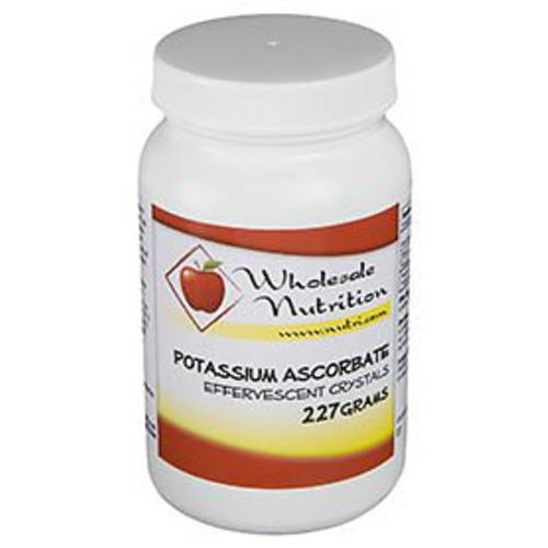 Wholesale Nutrition Potassium Ascorbate - Blend of Potassium & Vitamin C, Effervescent Vitamin C Crystals Supplement, Vitamin Powder - Antioxidant, Collagen Production, Healthy Circulation, 227 Grams