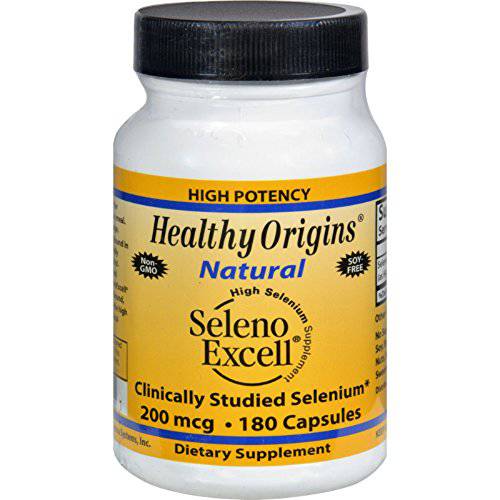 Healthy Origins Seleno Excell Selenium, 180 caps
