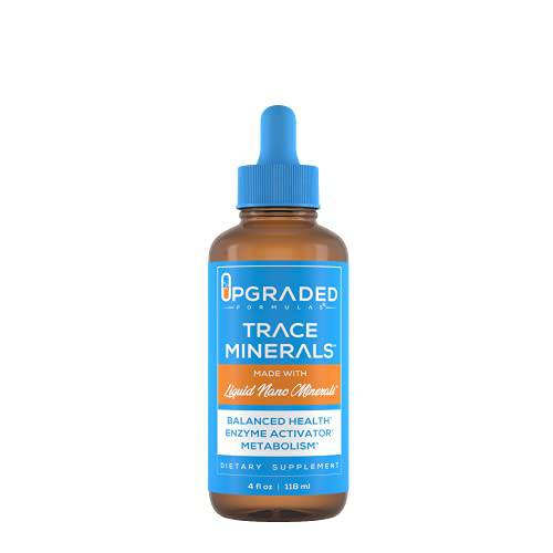 Upgraded Trace Minerals - Keto Vegan & Paleo Trace Minerals Liquid for Balanced Health, Improved Digestion, Metabolism Support & More - Trace Minerals Supplement Infused with Nano Minerals