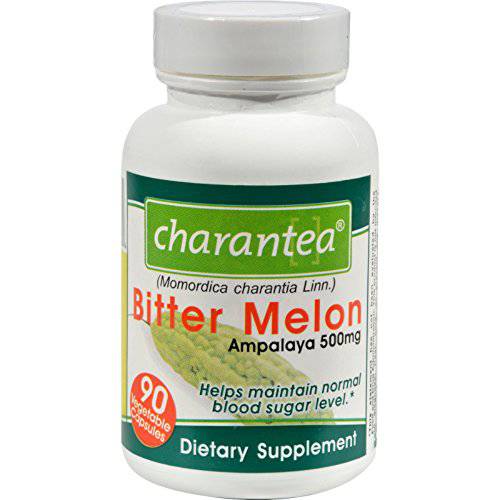 Charantea Bitter Melon - 500 mg - 90 Vegetarian Capsules - Each x 1