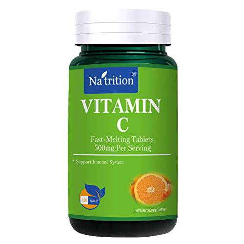 Vitamin C + Zinc Complex 500 mg per Saving ( of Two Tables) Immune System Booster, High Absorption - Non GMO, Gluten Free 2 Month Supply