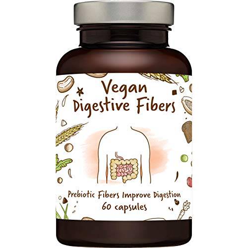 Vegan Digestive Fibers by Kala Health - Unique Combination of prebiotic fibers and Marine Algae That stimulates Easy Bowel and Colon Movement (60)