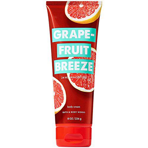 Bath and Body Works Grapefruit Breeze Ultra Shea Body Cream (24 Hour Moisture) 8 Ounce