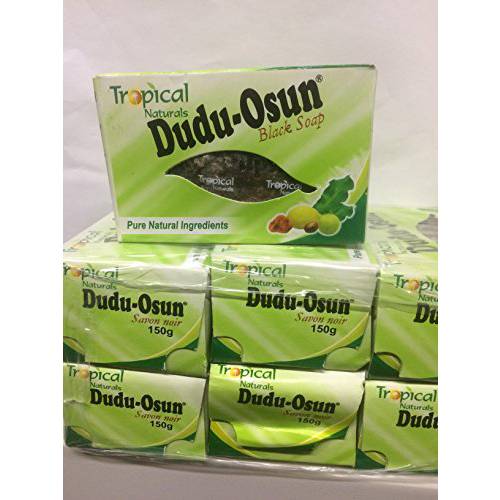 Tropical Naturals Dudu Osun African Black Soap, Original, 48 Count