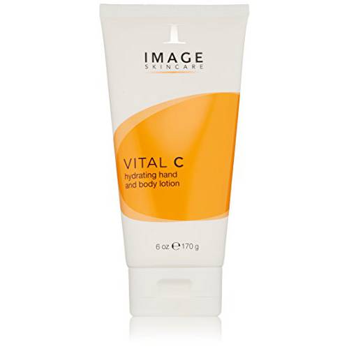 IMAGE Skincare, VITAL C Hydrating Hand and Body Lotion, Brightening and Moisturizing with Vitamin C, Shea Butter and Hyaluronic Acid, 6 oz