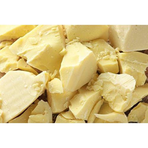 2 Lb Organic Cocoa Butter, Pure, Raw, Unprocessed. Incredible Quality and Scent. Use for Lotion, Cream, Lip Balm, Oil, Stick, or Body Butter. Organically Grown, NON-GMO By SaaQin®