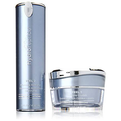 HydroPeptide Polish & Plump Face Peel Radiant Two-Step System, Boosts Firmness and Plumpness, 1 Set