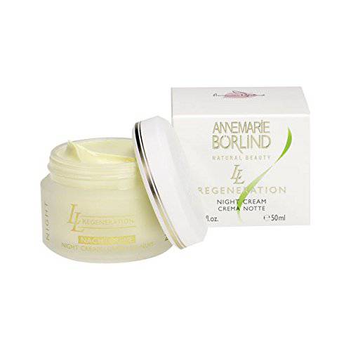 ANNEMARIE BÖRLIND - LL REGENERATION Revitalizing Night Cream - Natural Anti Aging Vitamin C, E and Retinoid Face Cream for Visibly Firmer and Wrinkle Free Skin - Step 4 of 5 - 1.69 Oz.