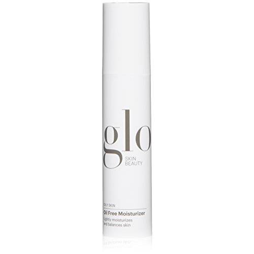Glo Skin Beauty Oil Free Moisturizer - Lightweight Moisturizing Face Cream Powered by Hyaluronic Acid & Algae Extract for a Balanced, Conditioned & Clear Complexion