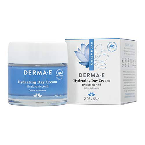 DERMA E Ultra Hydrating Antioxidant Day Cream – Advanced Face Moisturizer with Anti-Aging Squalane, Hyaluronic Acid and Ceramides to Smooth and Nourish, 2 Oz