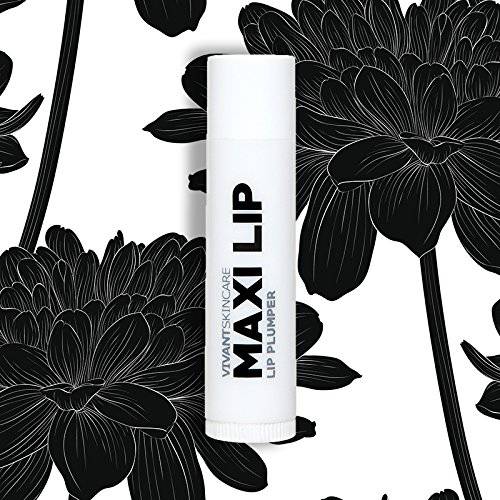 Vivant Skin Care Maxilip Lip Plumper - Peptide Collagen-Boosting Lip Treatment, Natural Peptides Stimulate Collagen – 0.16 Fluid Ounce