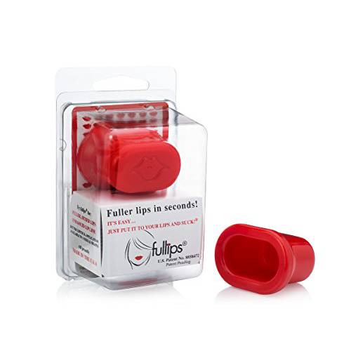 Fullips Lip Plumping Tool - Medium Oval Plus Large Round Bonus Self Suction Enhancers and Additional Gift