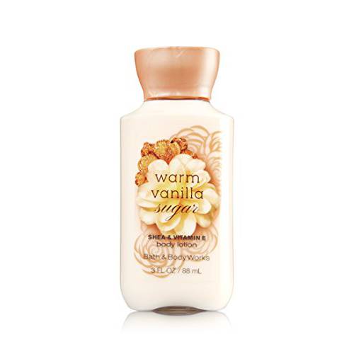 Bath & Body Works Signature Collection Warm Vanilla Sugar Shower Gel, TRAVEL Size 3 FL OZ