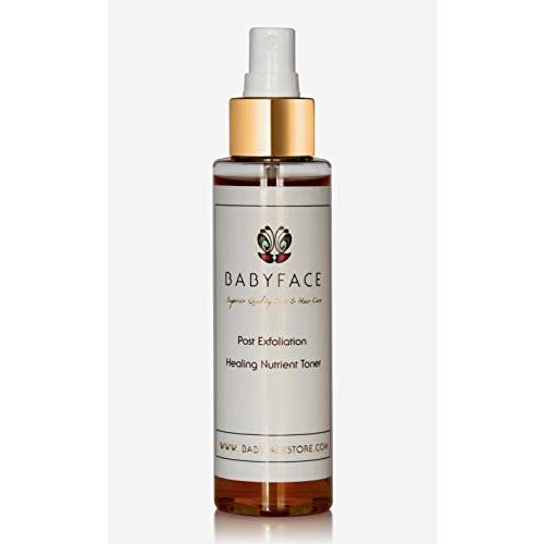 Babyface Post-Peel Healing Toner - Soothes & Repairs After Exfoliation or Chemical Peels, 4 oz.