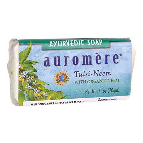 Ayurvedic Soap - Tulsi-Neem 0.71 Ounce (20 grams) Bar(S)