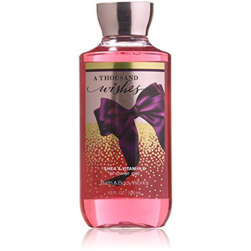 Bath & Body Works, Signature Collection Shower Gel, A Thousand Wishes, 10 Ounce