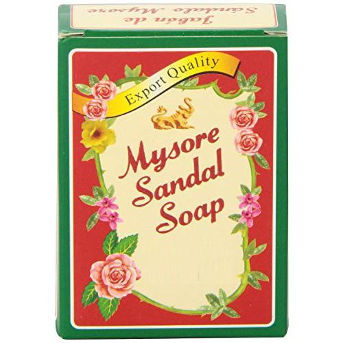 Mysore Sandal Soap 4.41 oz (125 Grams) Box, (Pack of 10)