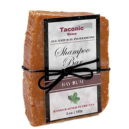 Taconic Shave Bay Rum Shampoo Bar - All Natural/Handcrafted - 5.5 oz.