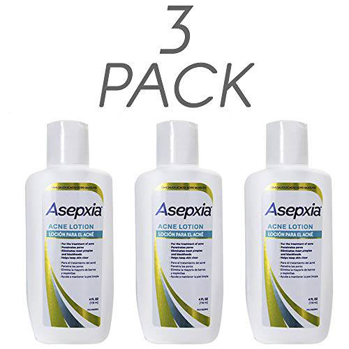 ASEPXIA ACNE Lotion 4oz (pack of 3)