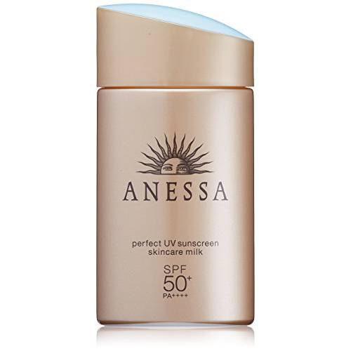 Shiseido Anessa Perfect UV Sunscreen Skincare Milk, SPF50+/PA++++, Citrus, 2.03 Fl Oz
