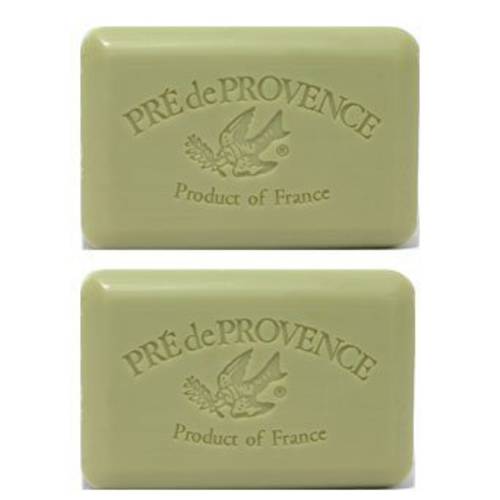 Pre de Provence Green Tea Soap - Pack of 2 Bars
