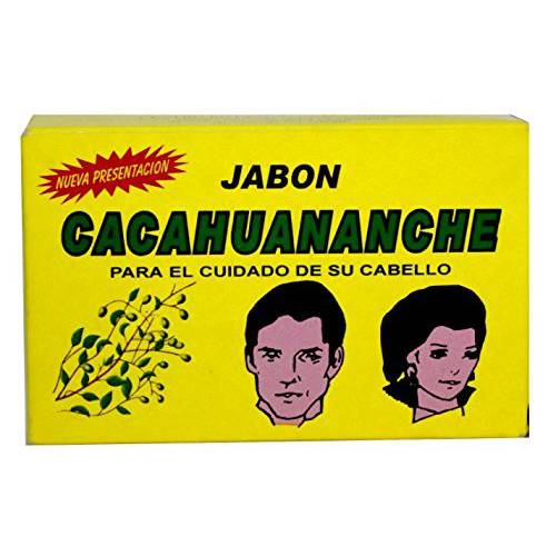 Cacahuananche Jabon Para el Cuidado del Cabello 3-Pack
