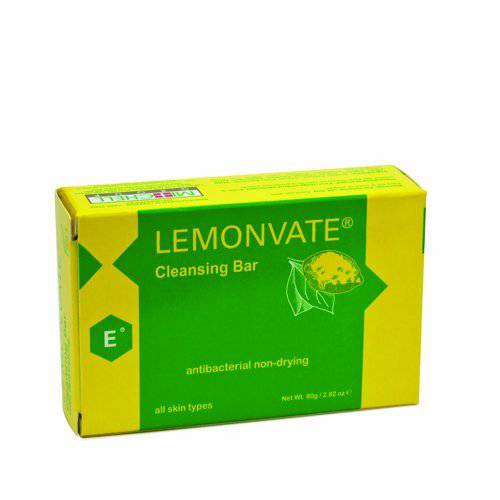 Lemonvate Soap 80g - Germs Remover, Formulated to Fight Bacteria, with Vitamin C