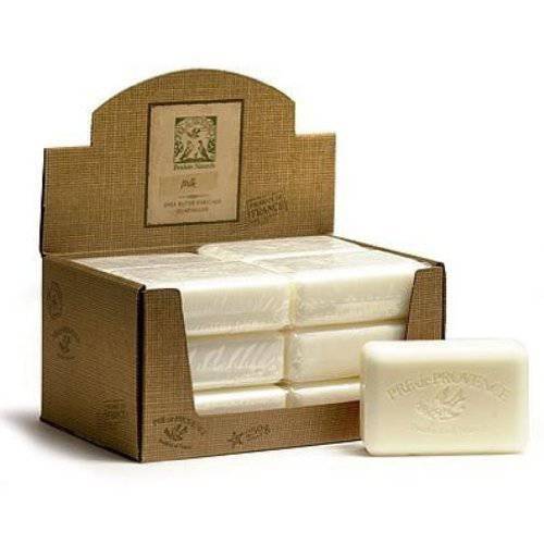 Case of 12 bars Pre de Provence 250g Milk Shea Butter Enriched Quad Milled Soap
