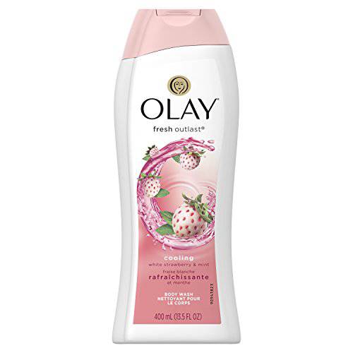 Olay Fresh Outlast Body Wash - Cooling White Strawberry & Mint - 13.5 oz