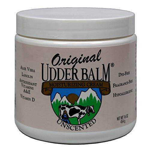 Original Udder Balm Unscented for Cracked Dry Skin