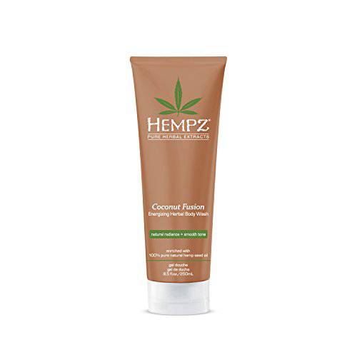 Hempz Coconut Fusion Energizing Herbal Body Wash Unisex Body Wash 8.5 oz