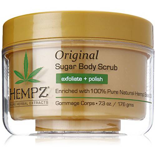 Hempz Original Herbal Sugar Body Scrub, 7.3 Fluid Ounce