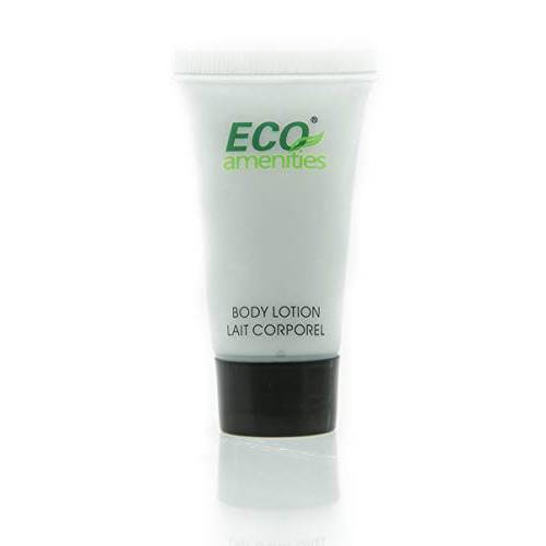 ECO Amenities Travel Size Lotion, 288 PACK, .75oz Tubes - Mini Lotion Bulk, Individually Wrapped Travel Lotion with Transparent Tube, Twist Cap. Bulk Travel Size Lotion for Hotels, Airbnb, Hospitality