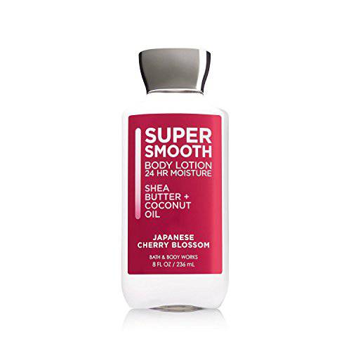 Bath & Body Works Japanese Cherry Blossom Super Smooth Body Lotion, 8 Ounce