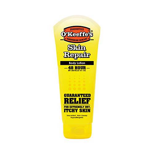 O’Keeffe’s Skin Repair Body Lotion and Dry Skin Moisturizer, 3.0 Ounce Tube