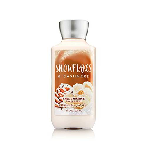 Bath and Body Works Snowflakes and Cashmere Body Lotion 8 Ounce Holiday 2016