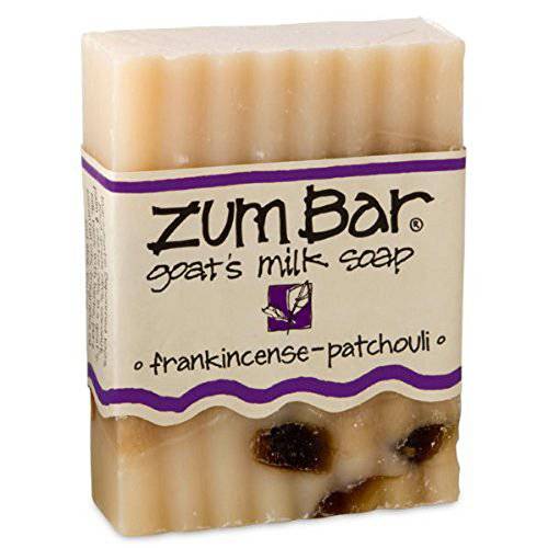 Indigo Wild Zum Bar Goat’s Milk Soap - Almond - 3 oz (3 Pack)