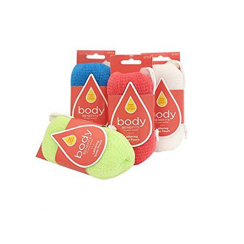 Body Benefits Soap Saver Pouch, 1 Pouch, Assorted Colors