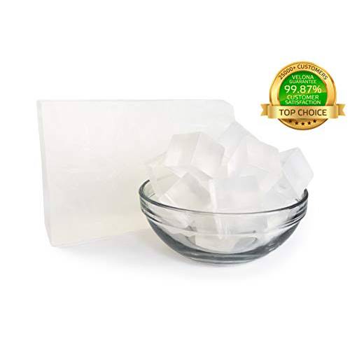 velona 2 LB - ULTRA CLEAR GLYCERIN Soap Base SLS/SLES free | Melt and Pour | Transparent Natural Bar For The Best Result for Soap Making