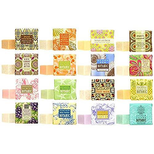 Greenwich Bay Trading Company Soap Sampler 16 pack of 1.9oz bars - Bundle 16 items