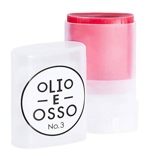 Olio E Osso - Natural Lip & Cheek Balm | Natural, Non-Toxic, Clean Beauty (No. 3 Crimson)